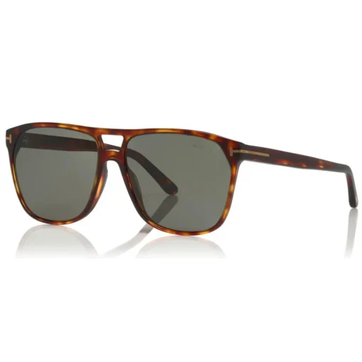 Tom Ford Eyewear Sunglasses & Eyewear-Tom Ford - Polarized Shelton Sunglasses - Square Sunglasses - Havana Smoke - FT0679-P - Sunglasses - - Avvenice