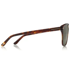 Tom Ford Eyewear Sunglasses & Eyewear-Tom Ford - Polarized Shelton Sunglasses - Square Sunglasses - Havana Smoke - FT0679-P - Sunglasses - - Avvenice