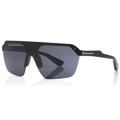 Tom Ford Eyewear Sunglasses & Eyewear-Tom Ford - Razor Sunglasses - Mask Shape Sunglasses - Black - FT0797 - Sunglasses - - Avvenice