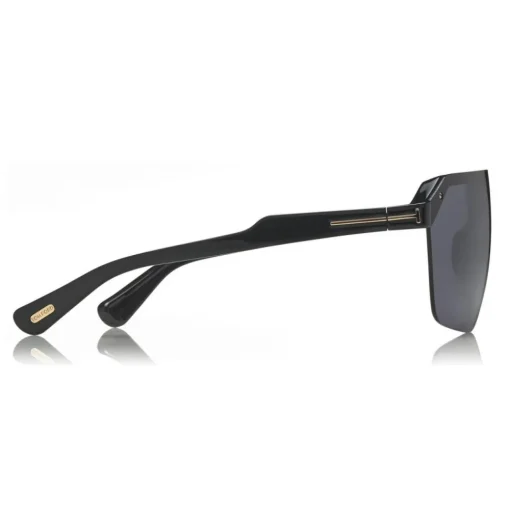 Tom Ford Eyewear Sunglasses & Eyewear-Tom Ford - Razor Sunglasses - Mask Shape Sunglasses - Black - FT0797 - Sunglasses - - Avvenice