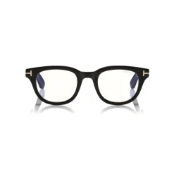Tom Ford Eyewear Sunglasses & Eyewear-Tom Ford - Rectangle Optical Glasses - Rectangle Optical Glasses - Black - FT5558-B - Optical Glasses - - Avvenice