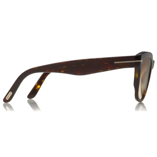 Tom Ford Eyewear Sunglasses & Eyewear-Tom Ford - Rhett Sunglasses - Square Acetate Sunglasses - Dark Havana - FT0714 - Sunglasses - - Avvenice