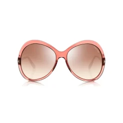 Tom Ford Eyewear Sunglasses & Eyewear-Tom Ford - Rose Sunglasses - Oval Acetate Sunglasses - Pink - FT0765 - Sunglasses - - Avvenice