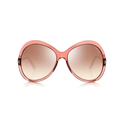 Tom Ford Eyewear Sunglasses & Eyewear-Tom Ford - Rose Sunglasses - Oval Acetate Sunglasses - Pink - FT0765 - Sunglasses - - Avvenice