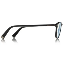 Tom Ford Eyewear Sunglasses & Eyewear-Tom Ford - Round Optical Glasses - Black - FT5583-B - Optical Glasses - - Avvenice