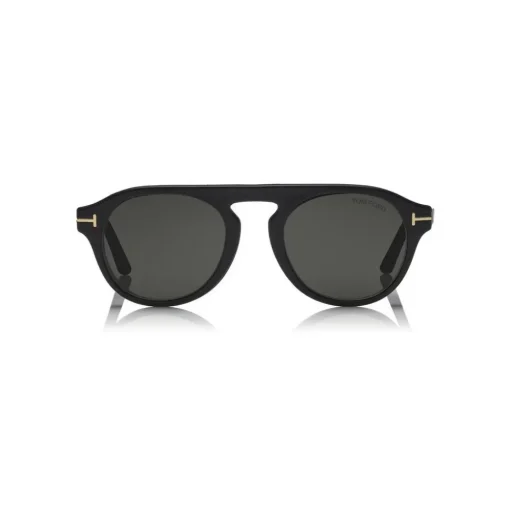 Tom Ford Eyewear Sunglasses & Eyewear-Tom Ford - Round Opticals Sunglasses - Round Optical Sunglasses - Matte Black - FT5533-B - Sunglasses - - Avvenice