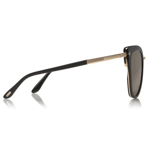 Tom Ford Eyewear Sunglasses & Eyewear-Tom Ford - Simona Sunglasses - Cat-Eye Acetate Sunglasses - Black - FT0717 - Sunglasses - - Avvenice