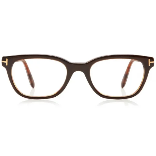 Tom Ford Eyewear Sunglasses & Eyewear-Tom Ford - Soft Round Optical Glasses - Round Acetate Optical Glasses - Brown - FT5207 - Optical Glasses - - Avvenice