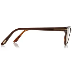 Tom Ford Eyewear Sunglasses & Eyewear-Tom Ford - Soft Round Optical Glasses - Round Acetate Optical Glasses - Brown - FT5207 - Optical Glasses - - Avvenice