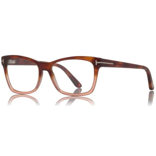 Tom Ford Eyewear Sunglasses & Eyewear-Tom Ford - Square Optical Glasses - Squared Acetate Optical Glasses - Dark Havana - FT5424 - Optical Glasses - - Avvenice