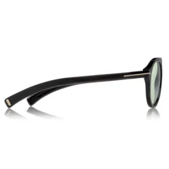 Tom Ford Eyewear Sunglasses & Eyewear-Tom Ford - Tom N.9 Sunglasses - Real Horn Frame Sunglasses - Dark Brown - FT5441-P - Sunglasses - - Avvenice