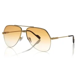 Tom Ford Eyewear Sunglasses & Eyewear-Tom Ford - Wilder Sunglasses - Pilot Acetate Sunglasses - FT0644 - Pink - - Avvenice