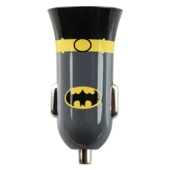 Tribe Accessories-- Batman - Dark Knight - DC Comics - Car Charger Double- Fast Car Charge - USB Charger - iPhone, iPad, Tablet, Samsung - Avvenice