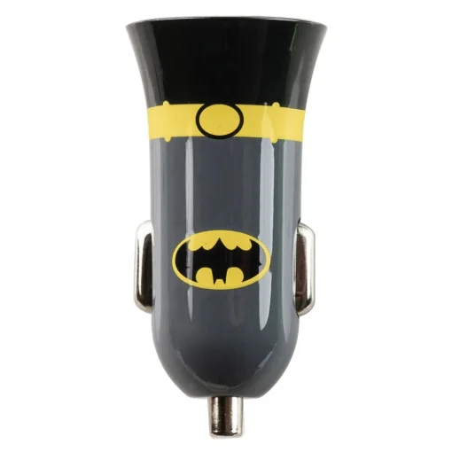 Tribe Accessories-- Batman - Dark Knight - DC Comics - Car Charger Double- Fast Car Charge - USB Charger - iPhone, iPad, Tablet, Samsung - Avvenice