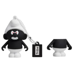Tribe Accessories-- Black Smurf - The Smurfs - USB Flash Drive Memory Stick 8 GB - Pendrive - Data Storage - Flash Drive - Avvenice