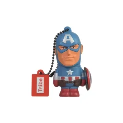 Tribe Accessories-- Captain America - Marvel - USB Flash Drive Memory Stick 8 GB - Pendrive - Data Storage - Flash Drive - Avvenice