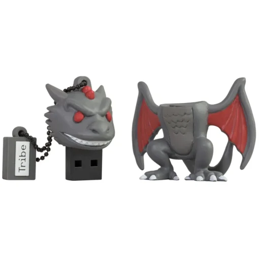 Tribe Accessories-- Drogon - Game of Thrones - USB Flash Drive Memory Stick 16 GB - Pendrive - Data Storage - Flash Drive - Avvenice