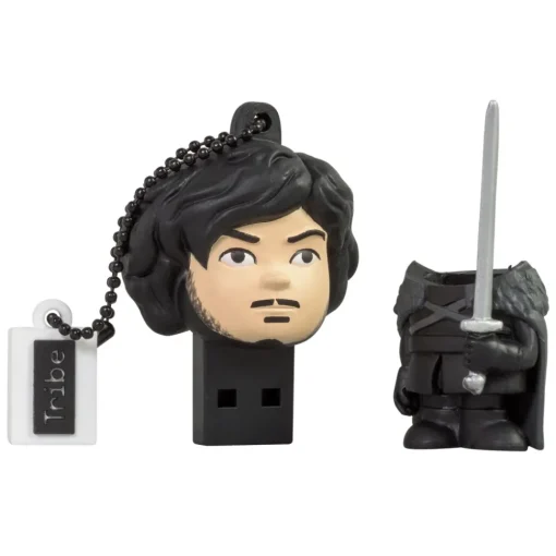 Tribe Accessories-- John Snow - Game of Thrones - USB Flash Drive Memory Stick 16 GB - Pendrive - Data Storage - Flash Drive - Avvenice