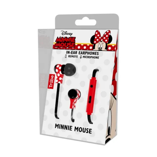 Tribe Audio-- Minnie Mouse - Disney - Earphones with Microphone and Multifunctional Command - Smartphone - Avvenice