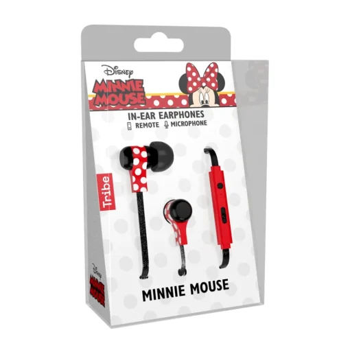 Tribe Audio-- Minnie Mouse - Disney - Earphones with Microphone and Multifunctional Command - Smartphone - Avvenice