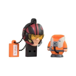 Tribe Accessories-- Poe Dameron - Star Wars - The Force Awakens - USB Flash Drive Memory Stick 16 GB - Pendrive - Data Storage - Avvenice