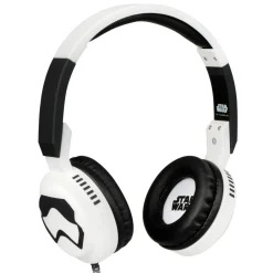 Tribe Audio-- Stormtrooper - Star Wars - Episodio VII - Headphones with Foldable Microphone - 3.5 mm Jack - Smartphone, PC, PS4, Xbox - Avvenice