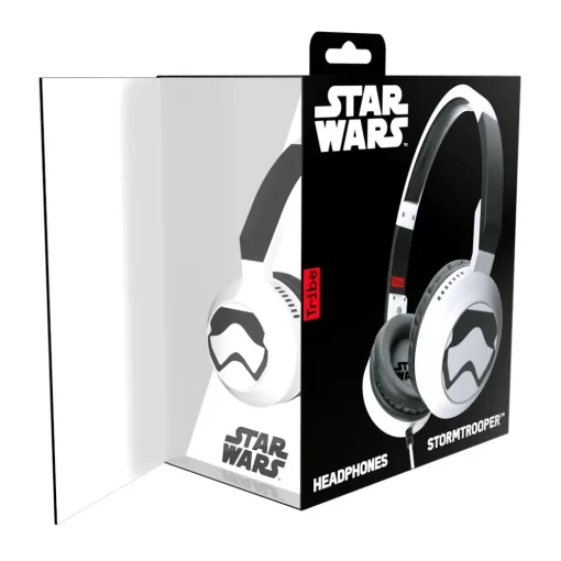 Tribe Audio-- Stormtrooper - Star Wars - Episodio VII - Headphones with Foldable Microphone - 3.5 mm Jack - Smartphone, PC, PS4, Xbox - Avvenice