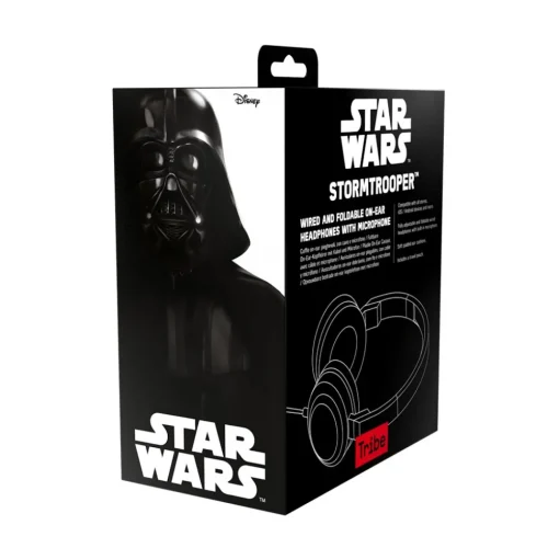 Tribe Audio-- Stormtrooper - Star Wars - Episodio VII - Headphones with Foldable Microphone - 3.5 mm Jack - Smartphone, PC, PS4, Xbox - Avvenice
