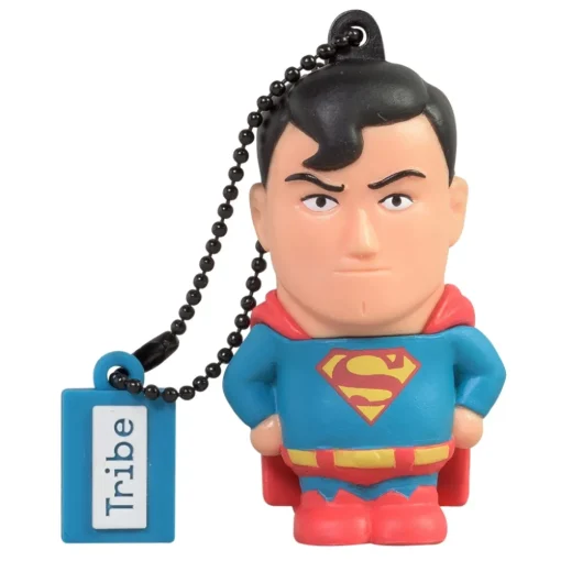 Tribe Accessories-- Superman - DC Comics - USB Flash Drive Memory Stick 16 GB - Pendrive - Data Storage - Flash Drive - Avvenice
