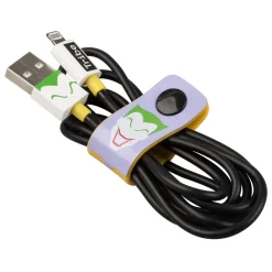 Tribe Accessories-- Superman - Man of Steel - DC Comics - Lightning USB Cable - Data and Charging Apple, iPhone - MFi Certified - 120 cm - Avvenice