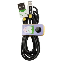 Tribe Accessories-- Superman - Man of Steel - DC Comics - Lightning USB Cable - Data and Charging Apple, iPhone - MFi Certified - 120 cm - Avvenice