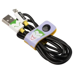 Tribe Accessories-- Superman - Man of Steel - DC Comics - Micro USB Cable - Data and Charging - Android, Samsung, HTC, Nokia, Sony - 120 cm - Avvenice