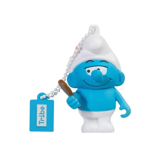 Tribe Accessories-- Vanity Smurf - The Smurfs - USB Flash Drive Memory Stick 8 GB - Pendrive - Data Storage - Flash Drive - Avvenice