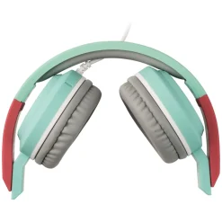 Tribe Audio-- Vespa Aquamarine - Vespa Special - Headphones with Foldable Microphone - 3.5 mm Jack - Smartphone, PC, PS4 and Xbox - Avvenice