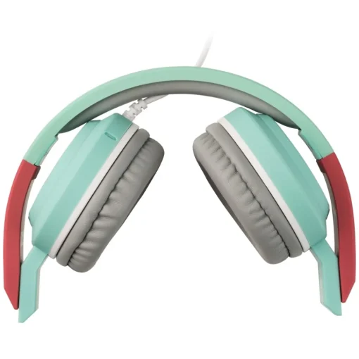Tribe Audio-- Vespa Aquamarine - Vespa Special - Headphones with Foldable Microphone - 3.5 mm Jack - Smartphone, PC, PS4 and Xbox - Avvenice