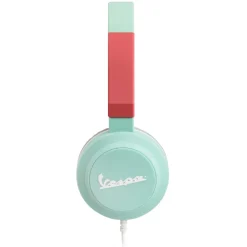 Tribe Audio-- Vespa Aquamarine - Vespa Special - Headphones with Foldable Microphone - 3.5 mm Jack - Smartphone, PC, PS4 and Xbox - Avvenice