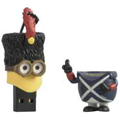 Tribe Accessories-- Vive le Minion - Minions - Despicable Me - USB Flash Drive Memory Stick 8 GB - Pendrive - Data Storage - Flash Drive - Avvenice