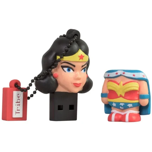 Tribe Accessories-- Wonder Woman - DC Comics - USB Flash Drive Memory Stick 8 GB - Pendrive - Data Storage - Flash Drive - Avvenice
