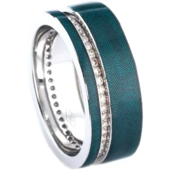 Tsars Collection Rings-- Empress Maria Blue Ring - Handmade in Swiss - Luxury Exclusive Collection - Avvenice