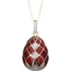 Tsars Collection Necklaces-- Empress Maria Red Diamonds Necklace - Handmade in Swiss - Luxury Exclusive Collection - Avvenice