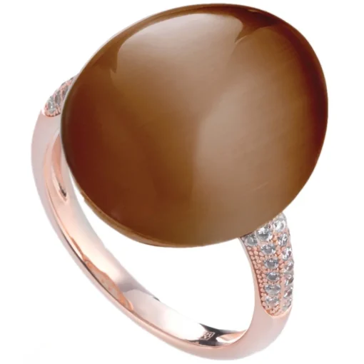Tsars Collection Rings-- Olga Bronze Ring - Handmade in Swiss - Luxury Exclusive Collection - Avvenice