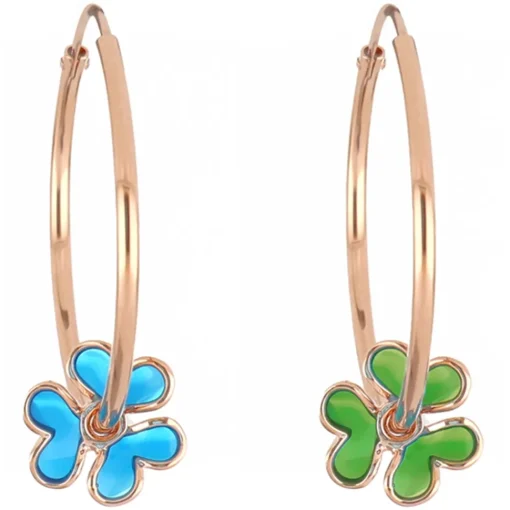 Tsars Collection Earrings-- Tamara Romantic Garden Earrings - Handmade in Swiss - Luxury Exclusive Collection - Avvenice