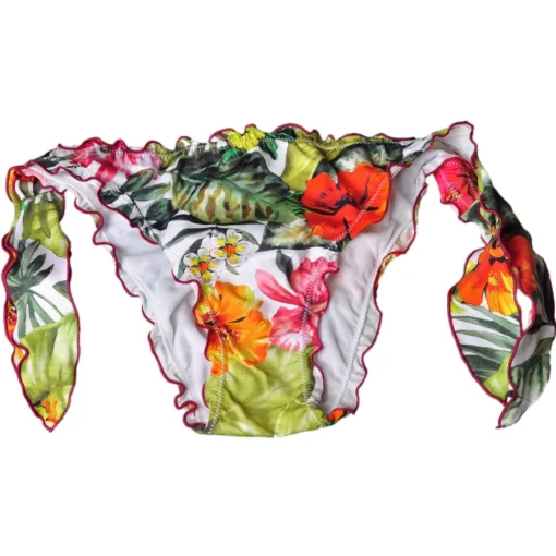 Twinset Swimwear-- Bandband Sea Swimsuit - Floral Pattern - Bikini - Made in Italy - Luxury Exclusive Collection - Avvenice