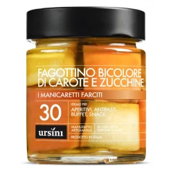 Ursini Preserved Foods-- Bicolor Carrots and Zucchini Rolls - 30 - Stuffed - Delicacies - Organic Italian Extra Virgin Olive Oil - Avvenice