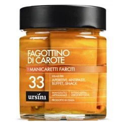 Ursini Preserved Foods-- Carrots Rolls - 33 - Stuffed - Delicacies - Organic Italian Extra Virgin Olive Oil - Avvenice