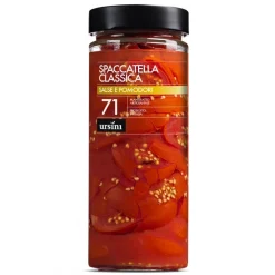 Ursini Preserved Foods-- Classic Spaccatella Sauce - 71 - Sauces and Tomatoes - Sauces - Organic Italian Extra Virgin Olive Oil - Avvenice