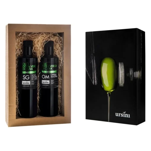 Ursini Preserved Foods-- Combined Pack 8 - Combined Packs - Gift Boxes - Organic Italian Extra Virgin Olive Oil - Avvenice
