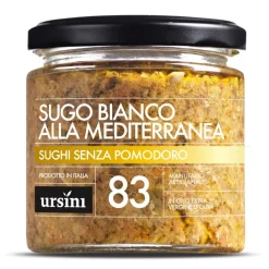 Ursini Preserved Foods-- Mediterranean White Sauce - 83 - Without Tomatoes - Sauces - Organic Italian Extra Virgin Olive Oil - Avvenice