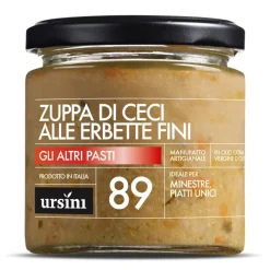 Ursini Preserved Foods-- Soup of Chickpeas with Aromatic Herbs - 89 - Other Meals - Organic Italian Extra Virgin Olive Oil - Avvenice