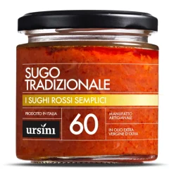 Ursini Preserved Foods-- Traditional Sauce - 60 - Simple Red - Sauces - Organic Italian Extra Virgin Olive Oil - Avvenice